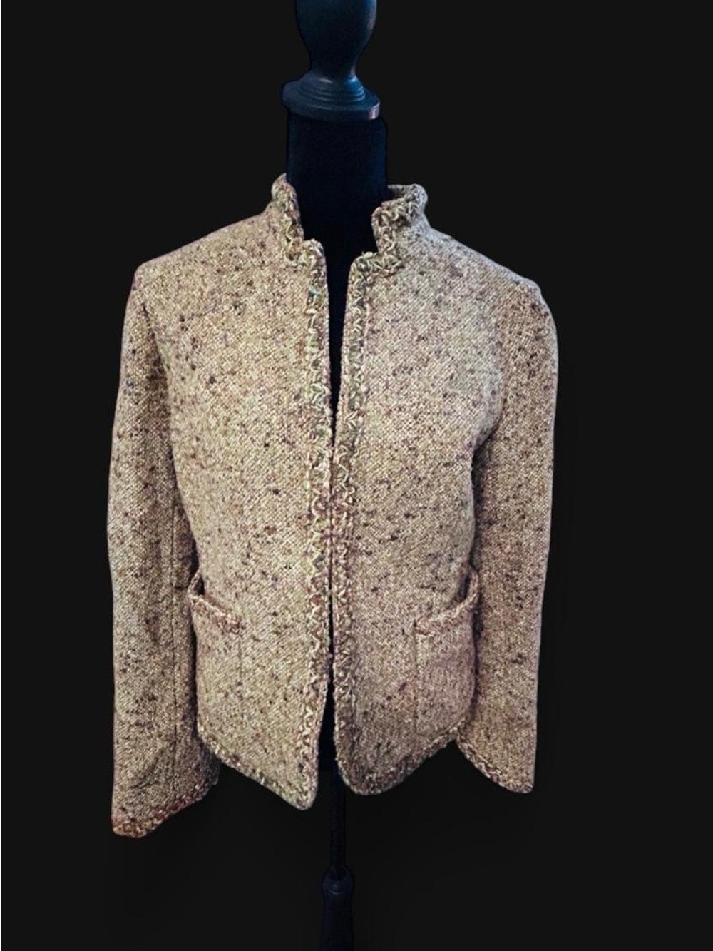 J. Crew Greenwich Tweed Blazer EUC